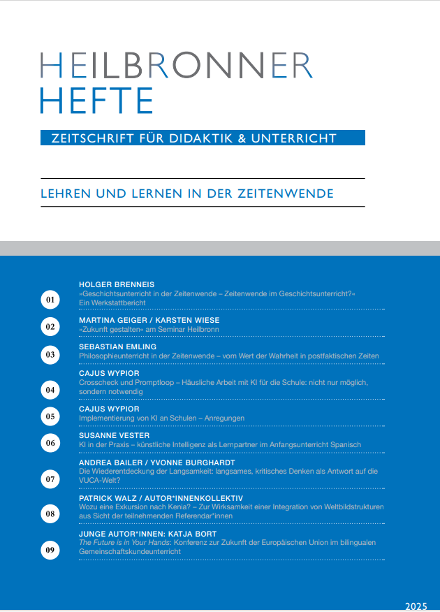 Heilbronner Heft 2025