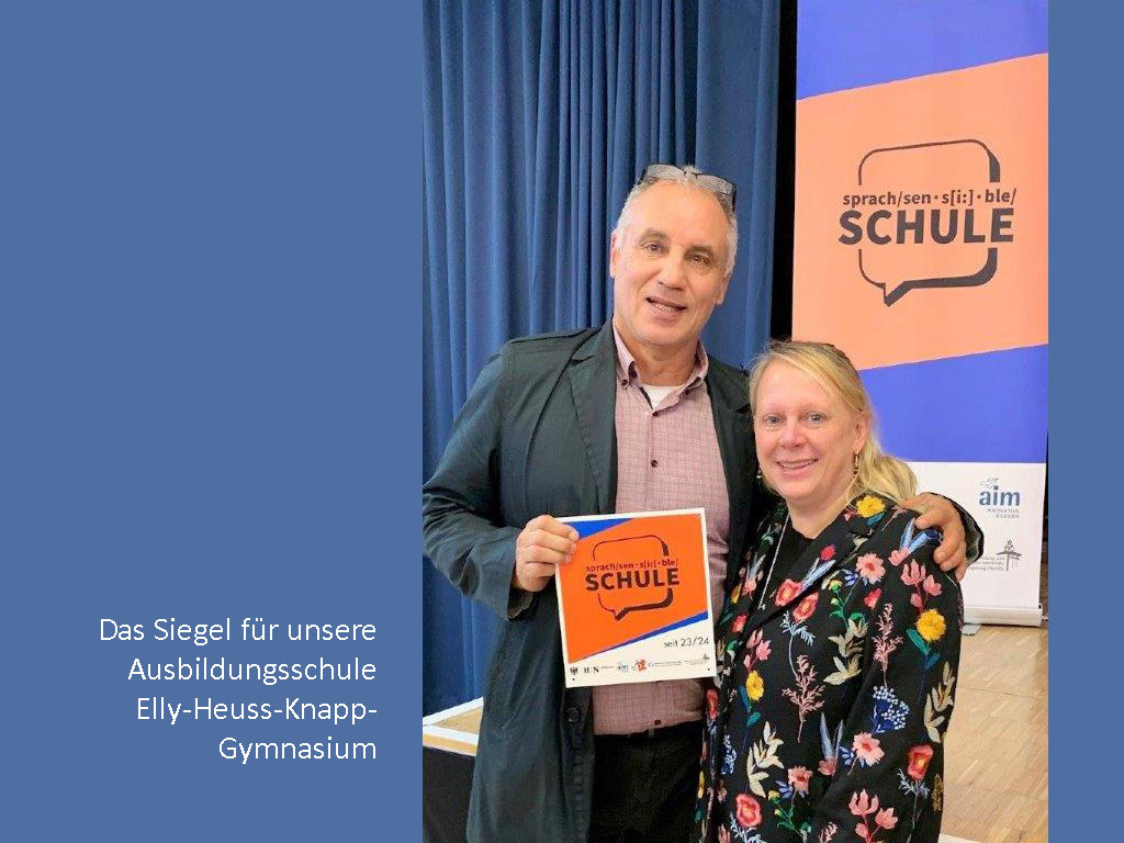 Siegel Sprachsensible Schule 