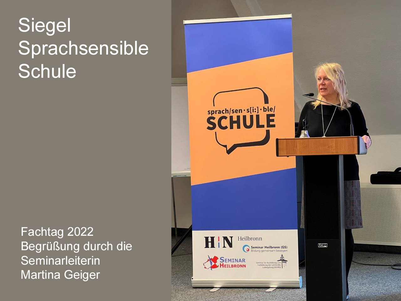 Siegel Sprachsensible Schule 