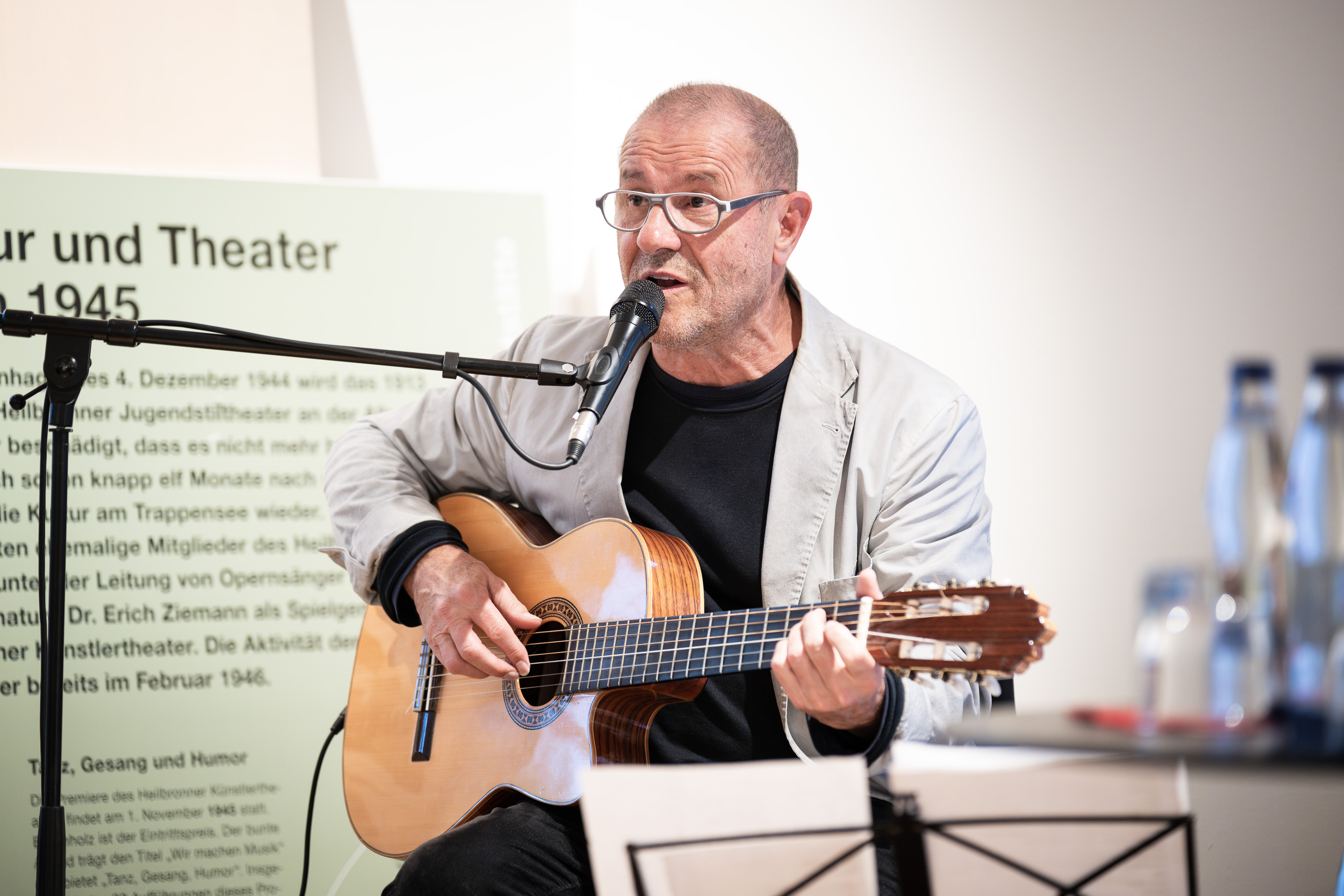 Musikalische Lesung und Zeitzeugengespräch mit Stephan Krawczyk