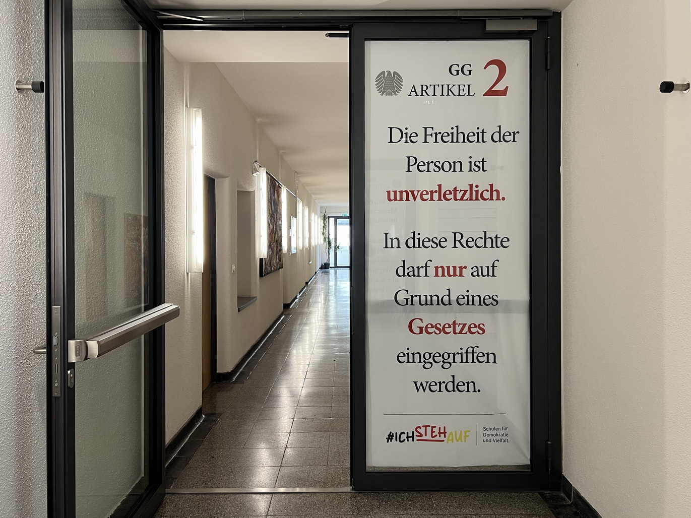 Die Freiheit der Person ist unverletzlich