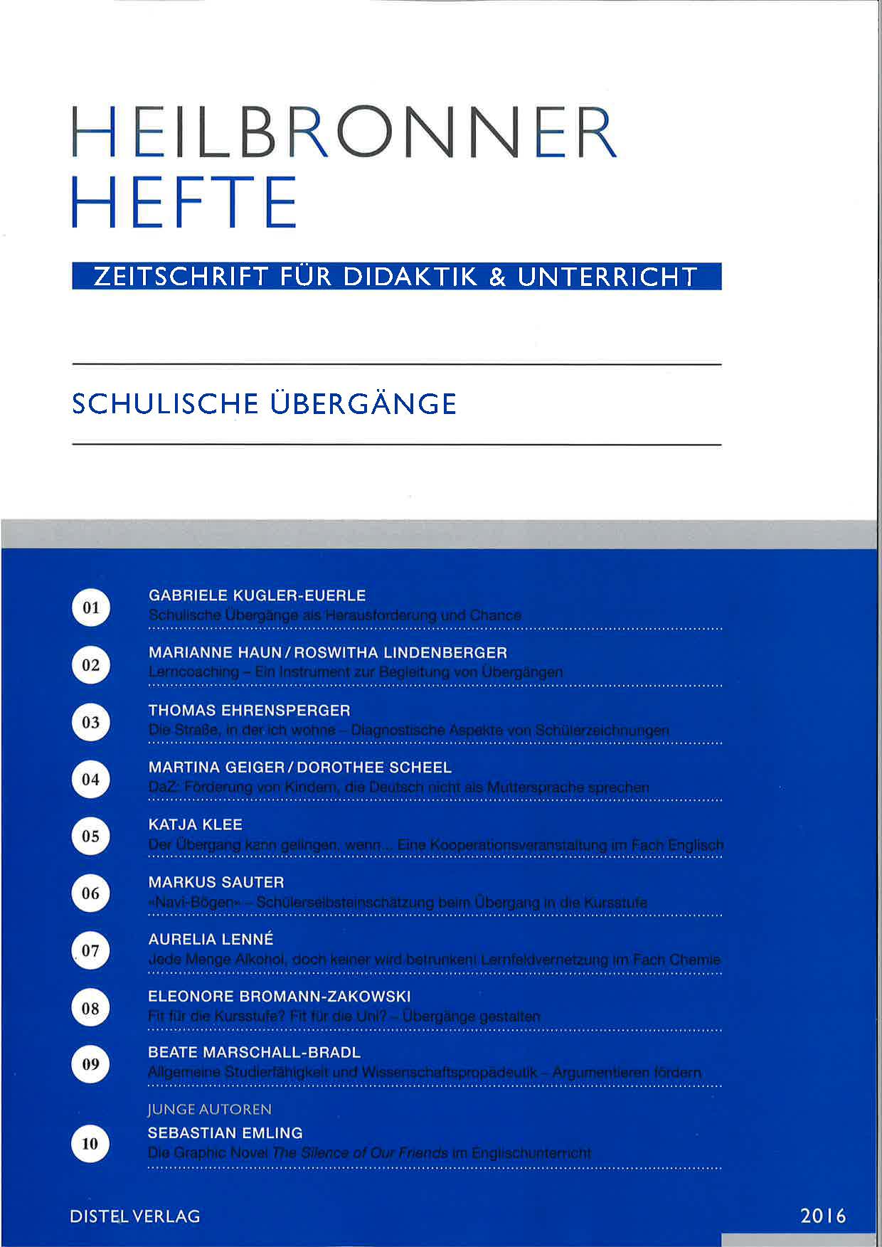 Heilbronner Hefte 2016