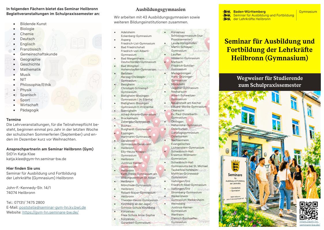 Flyer Praxissemester
