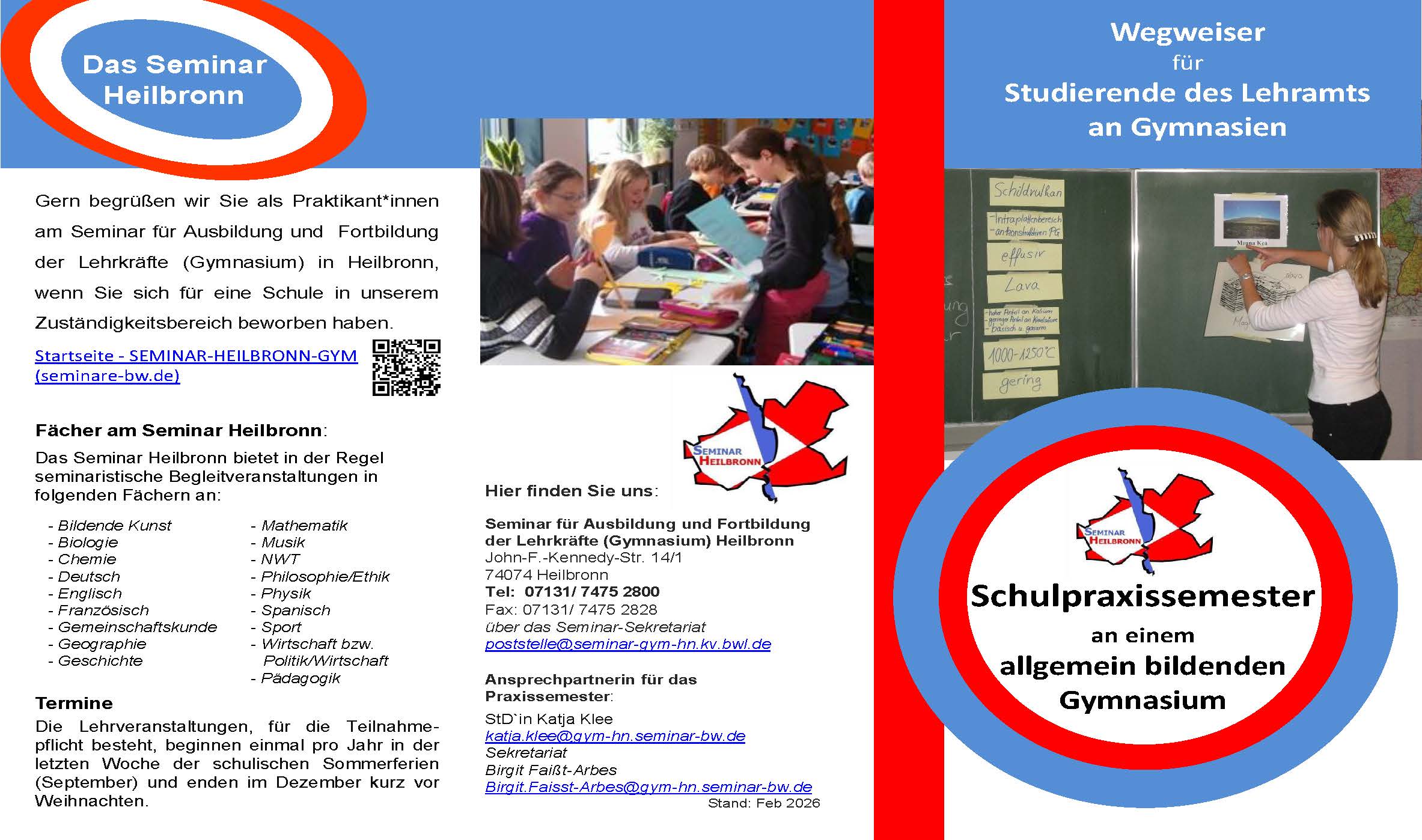 Flyer Praxissemester